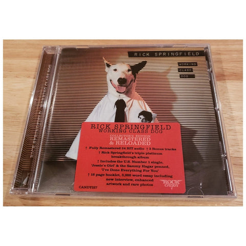 Rick Springfield Working Class Dog Rock Candy Edition - CD