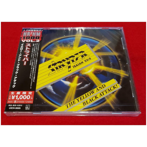Stryper The Yellow And Black Attack! Japan CD - UICH-9005