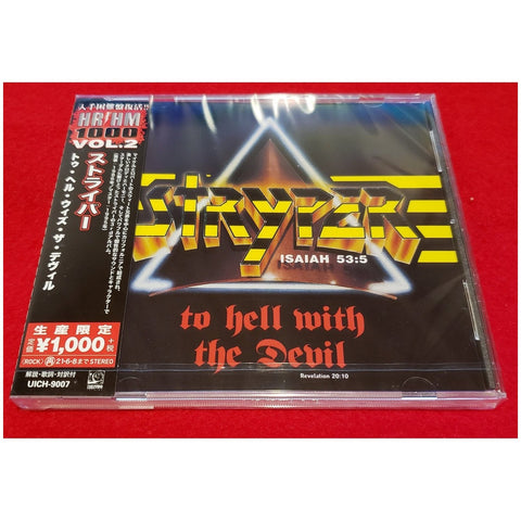 Stryper To Hell With The Devil Japan CD - UICH-9007