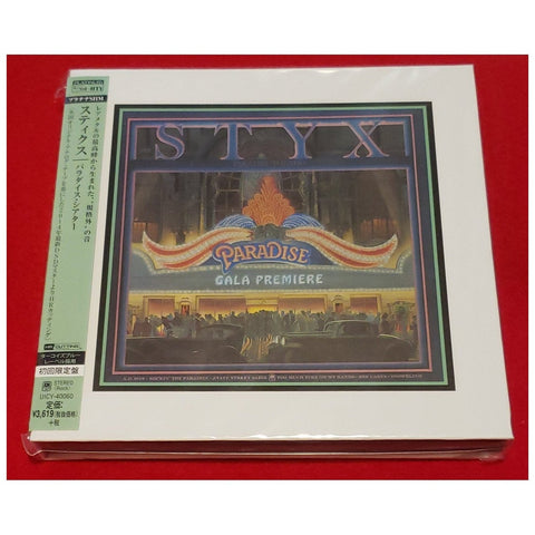 Styx Paradise Theater Japan Platinum SHM UICY-40060 - CD