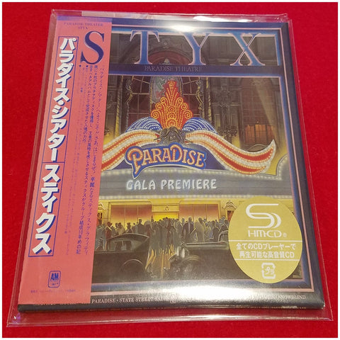 Styx Paradise Theater Japan Mini LP SHM UICY-77888 - CD