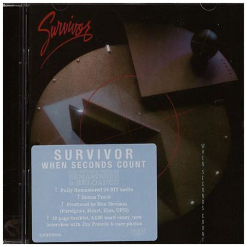 Survivor When Seconds Count Rock Candy Edition - CD