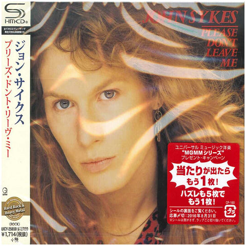 John Sykes Please Don't Leave Me Japan Jewel Case SHM UICY-25650 - CD