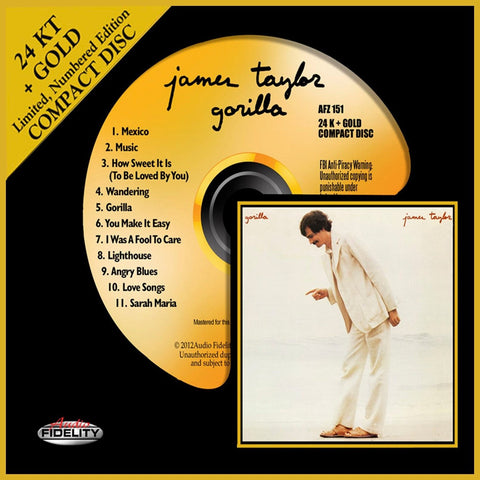 James Taylor Gorilla - Gold CD