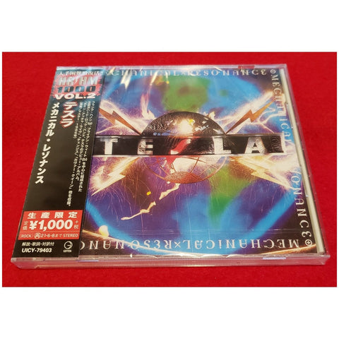 Tesla Mechanical Resonance Japan CD - UICY-79403