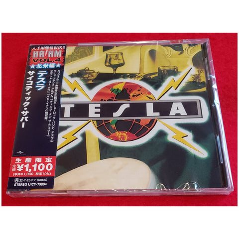 Tesla Psychotic Supper Japan CD - UICY-79804