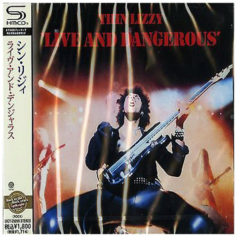 Thin Lizzy Live And Dangerous Japan Jewel Case SHM UICY-25099 - CD