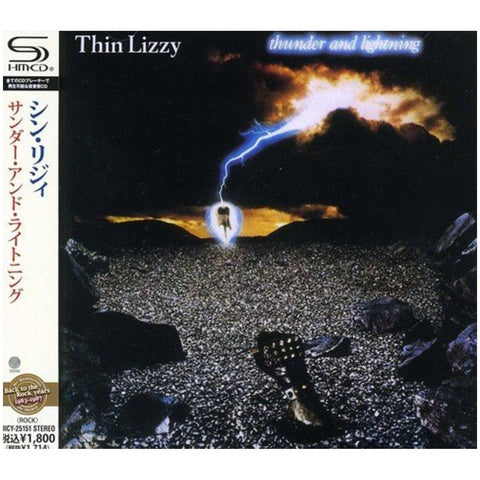 Thin Lizzy Thunder and Lightning Japan Jewel Case SHM UICY-25151 - CD