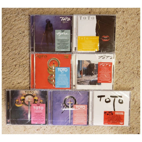 Toto Rock Candy Remastered Edition - 7 CD Bundle