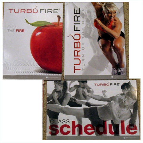 Turbo Fire - Nutrition Fitness Guide + Planner Calendar