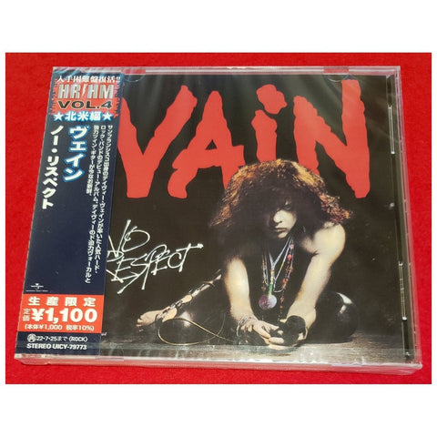 Vain No Respect Japan CD - UICY-79773