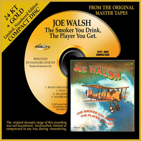 Joe Walsh Smoker Drink The Player You Get Gold - CD