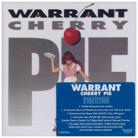 Warrant - Cherry Pie - Rock Candy Edition - CD - JAMMIN Recordings