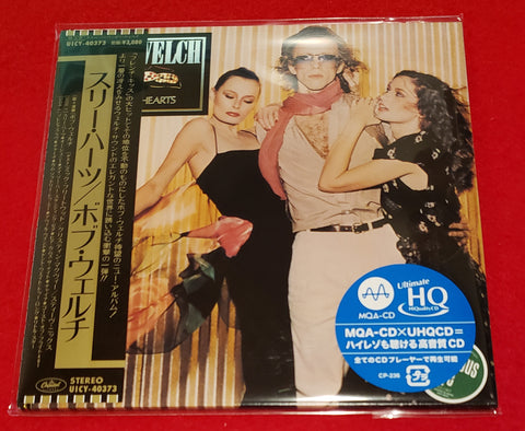 Bob Welch - Three Hearts - Japan Mini LP MQA UHQCD - UICY-40373