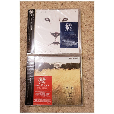 White Lion Rock Candy JAPAN Remastered Edition - 2 CD Bundle