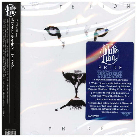 White Lion - Pride - Rock Candy Japan Edition - Candy268OBI - CD - JAMMIN Recordings
