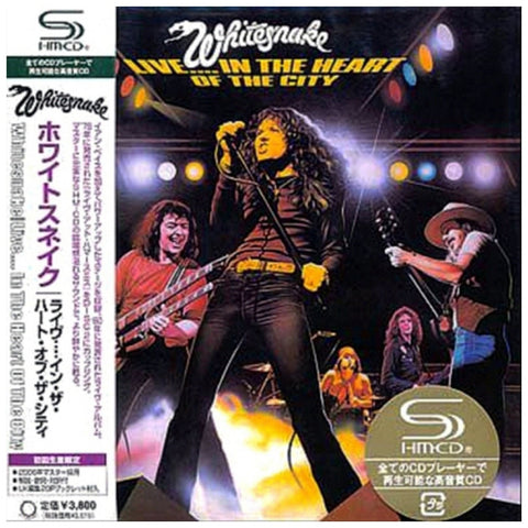 Whitesnake - Live In The Heart Of The City - Japan Mini LP SHM - UICY-93740/1 - 2 CD - JAMMIN Recordings