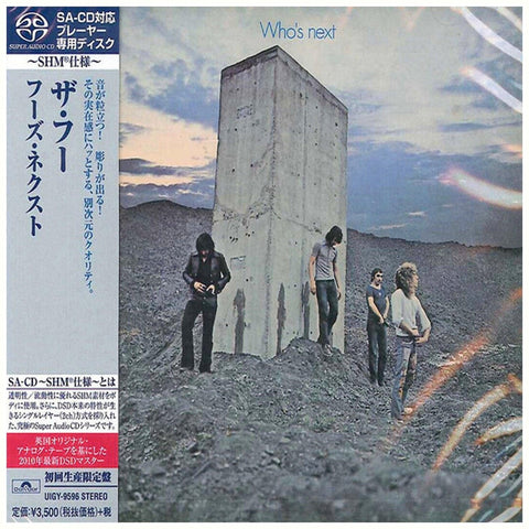Who The Who's Next Japan Jewel Case SACD-SHM UIGY-9596 - CD