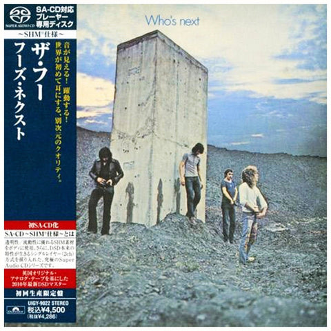 Who The Who's Next Japan Mini LP SACD-SHM UIGY-9022 - CD