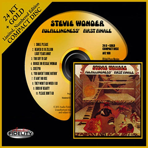 Stevie Wonder Fulfillingness' First Finale - Gold CD