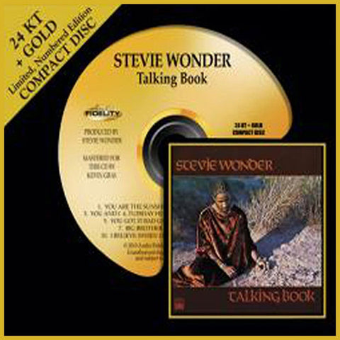 Stevie Wonder Talking Book - Gold CD