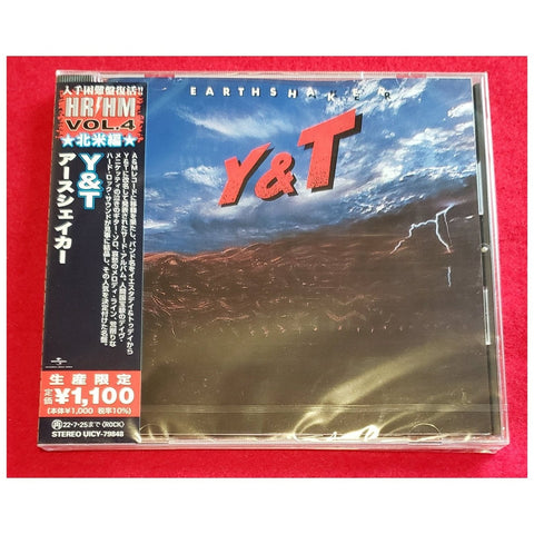 Y&T Earthshaker Japan CD - UICY-79848