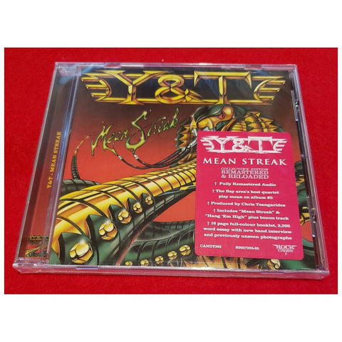 Y&T Mean Streak Rock Candy Edition - CD