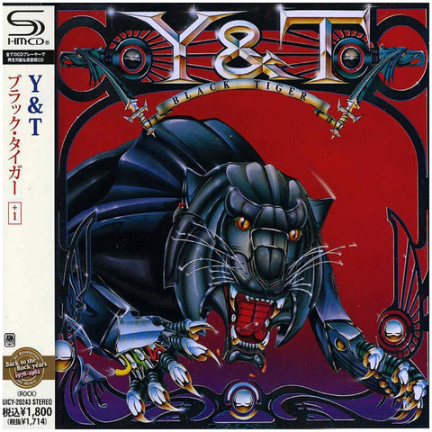 Y&T - Black Tiger - Japan Jewel Case SHM - UICY-20243 - CD - JAMMIN Recordings