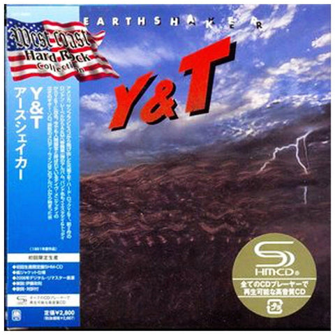 Y&T - Earthshaker - Japan Mini LP SHM - UICY-94050 - CD - JAMMIN Recordings