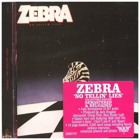 Zebra - No Tellin' Lies - Rock Candy Edition - CD - JAMMIN Recordings