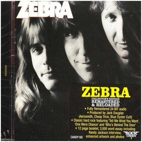 Zebra - Self Titled - Rock Candy Edition - CD - JAMMIN Recordings
